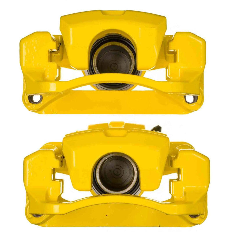 PowerStop Power Stop 17-20 Toyota 86 Rear Yellow Caliper w/Bracket (Pair)