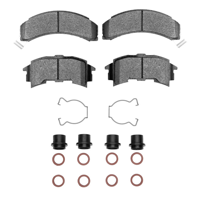 R1 Concepts R1 84-88 Pontiac 6000 Rear Semi Met Pads & Hardware Kit