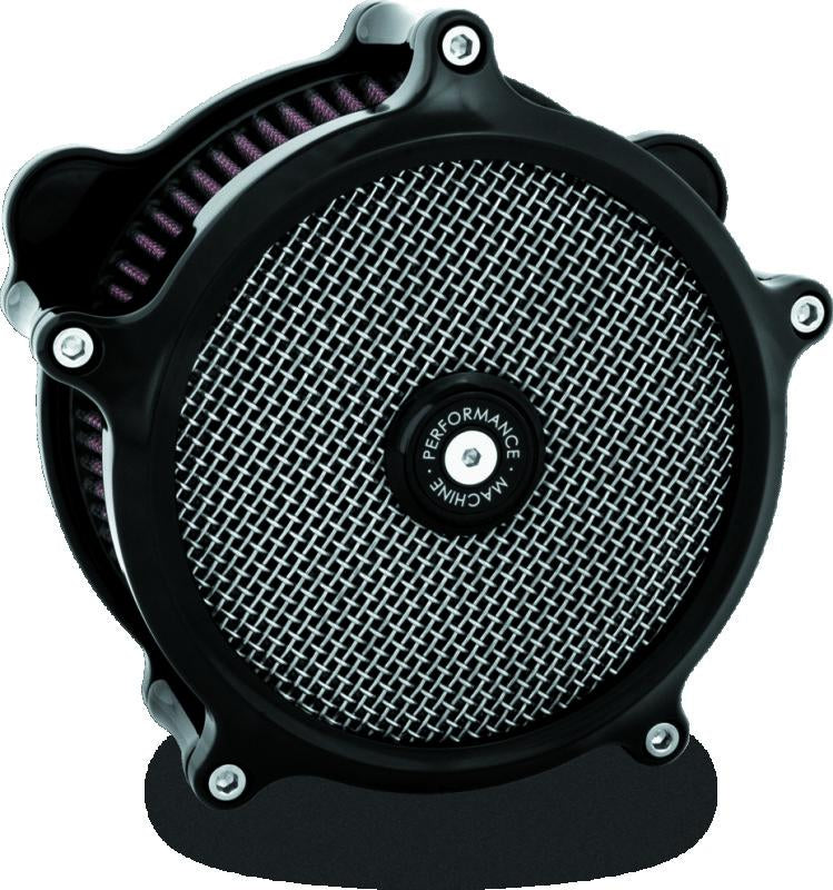 Performance Machine Air Cleaner Slim - Black Ano