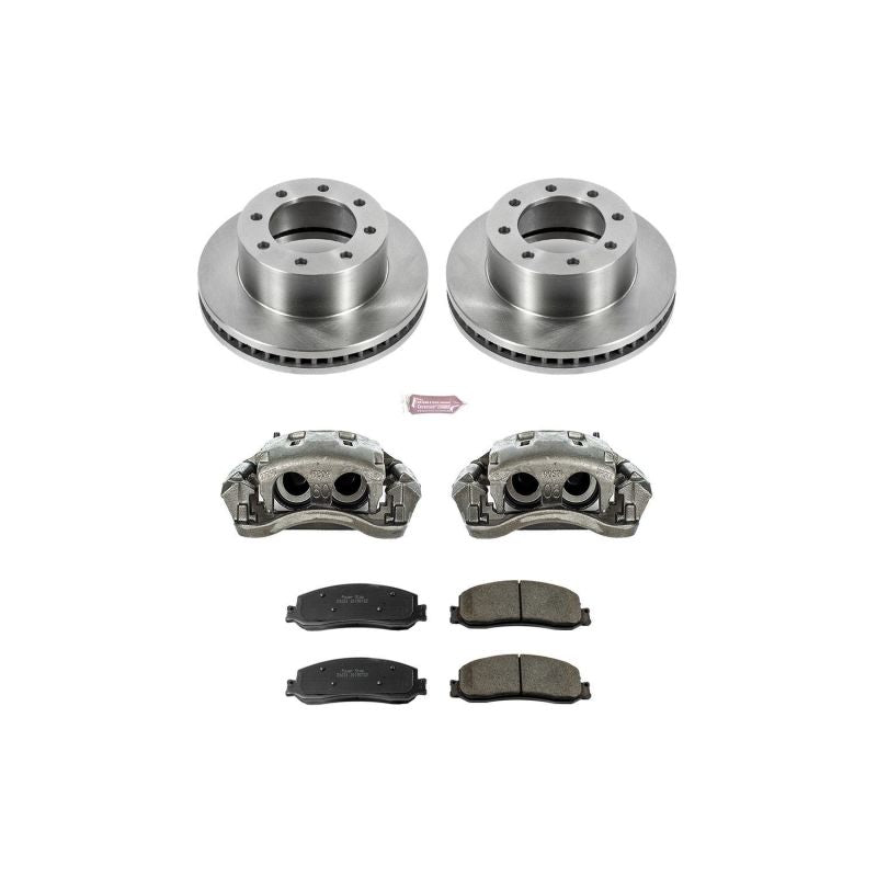 PowerStop Power Stop 2012 Ford F-350 Super Duty Front Autospecialty Kit w/Cals