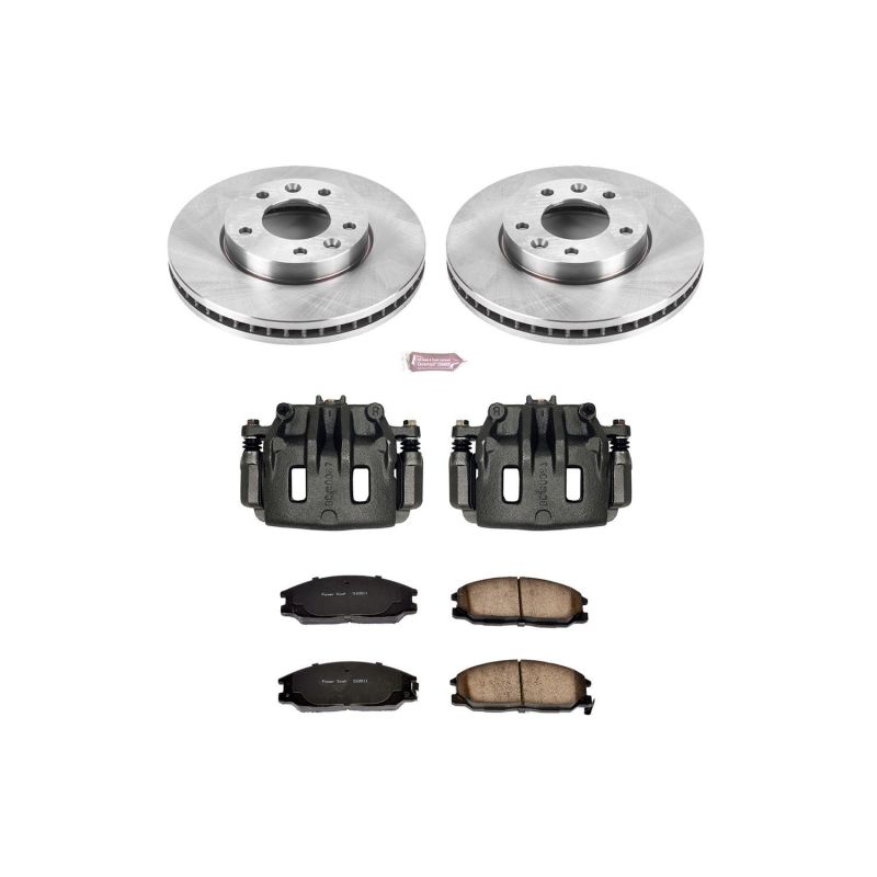 PowerStop Power Stop 04-05 Kia Sedona Front Autospecialty Brake Kit w/Calipers