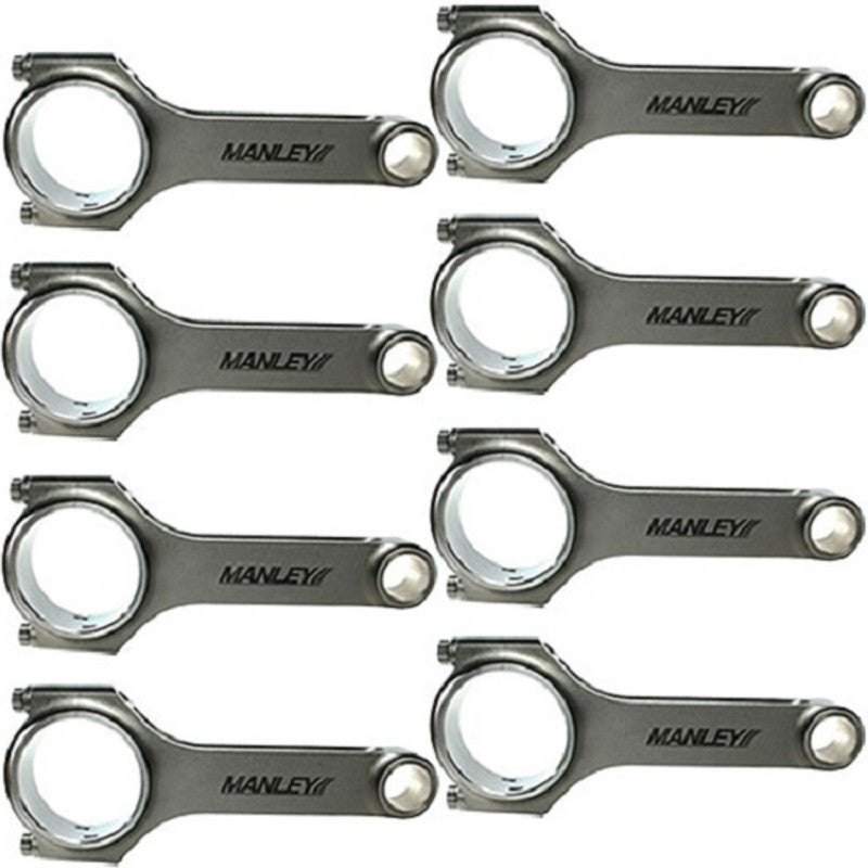 Manley Performance Manley Chrysler 6.2L /6.4L Hemi 6.200in Length I-Beam Connecting Rods - 8 (w/ 7/16in ARP 2000 Bolts)