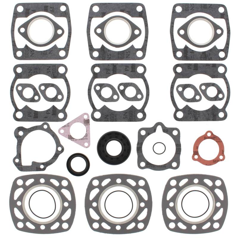 Vertex Pistons Vertex Gaskets 88-92 Polaris 650 Indy Complete Gasket Kit w/ Oil Seals
