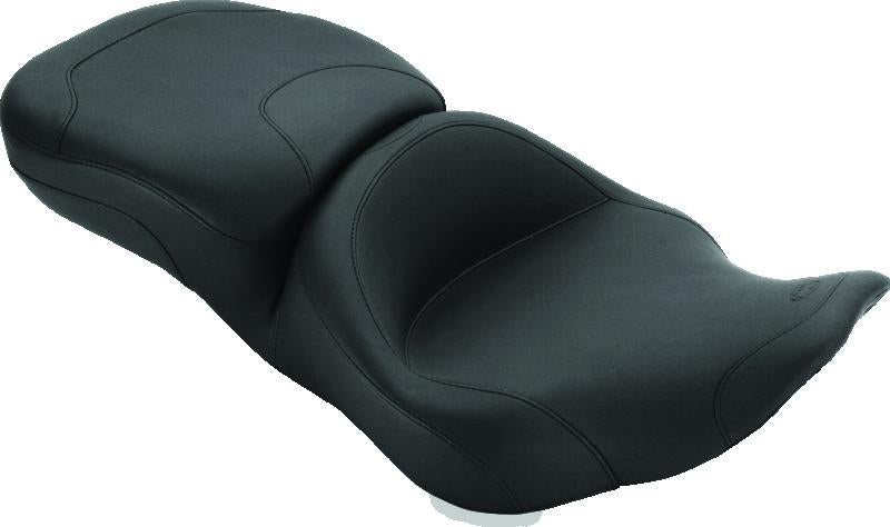 Mustang Motorcycle Mustang 97-07 Harley Rd King, 06-07 Str Glide, 00-05 Eagle Touring 1PC Seat - Black