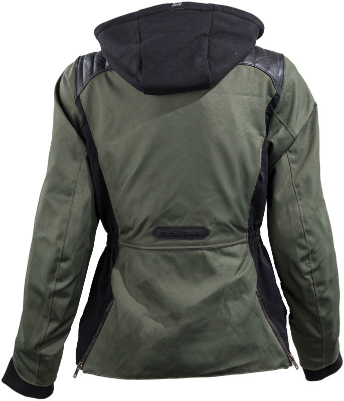Speed and Strength Daydream Textile Jacket Olive/Black Womens - Medium