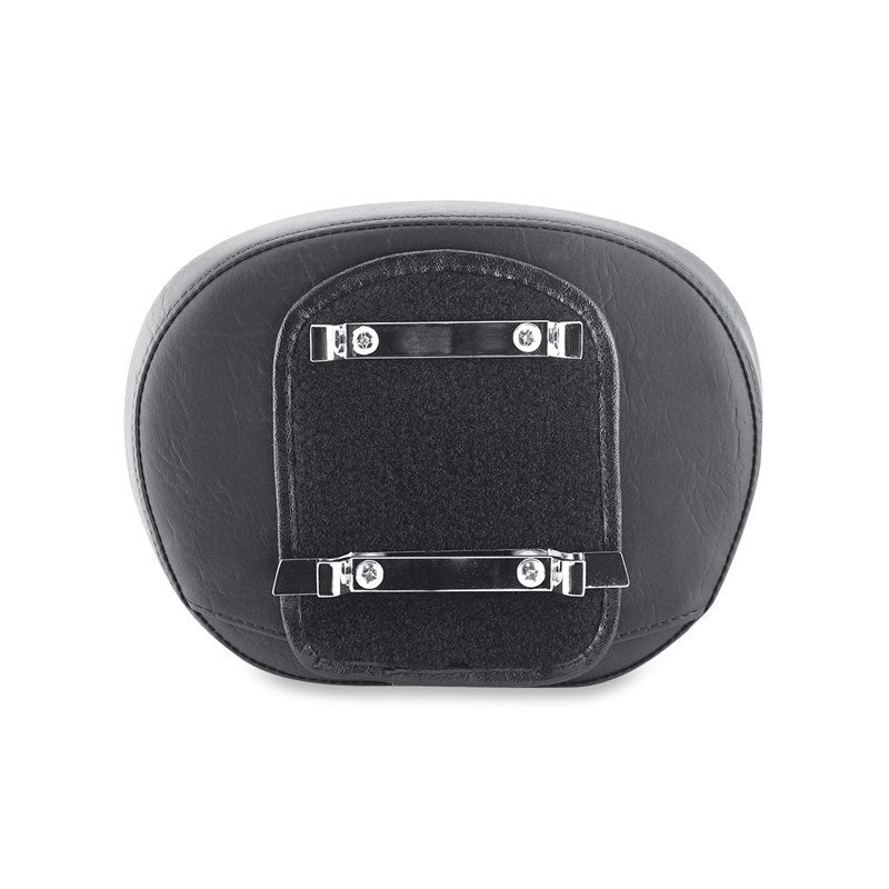 Mustang Motorcycle Mustang Harley Low Medallion Sissy Bar Pad (12 inch x 9 inch) - Black