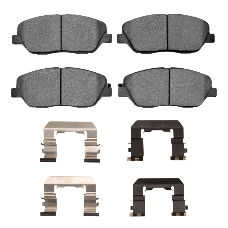 R1 Concepts R1 09-10 Kia BORREGO Front Ceramic Pads & Hardware Kit