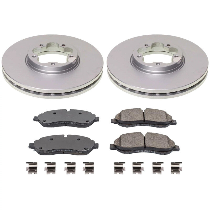 PowerStop Power Stop 20-21 Ford Transit-150 Front Z17 Coated Brake Kit