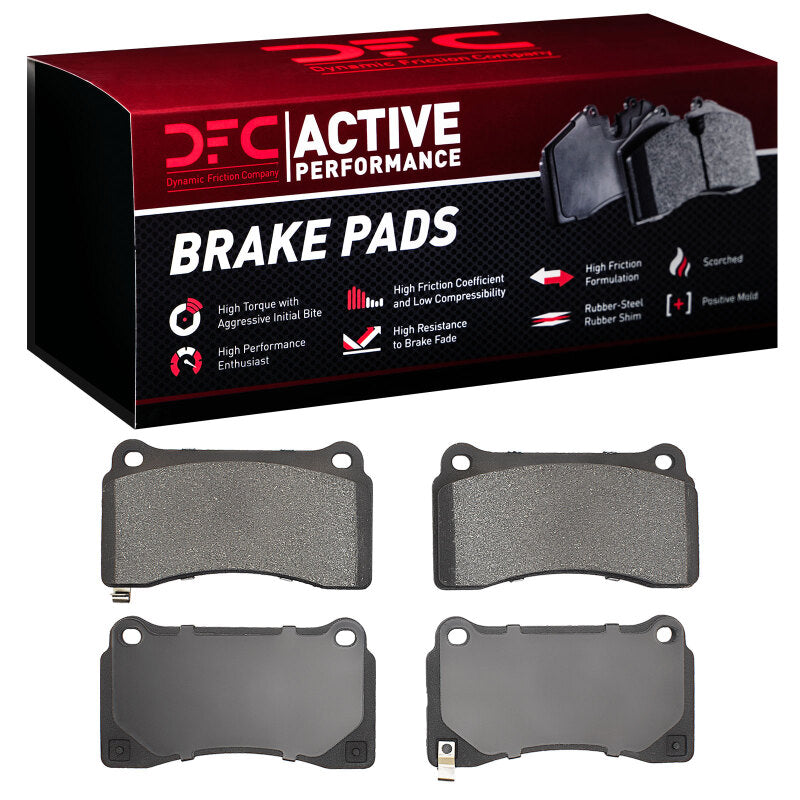 DFC 09-24 Nissan GT-R Rear Active Performance Pads - Low Metallic