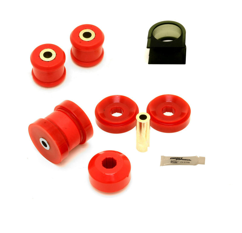 BMR Suspension BMR 10-15 5th Gen Camaro Front Suspension Bushing Kit (BK008 BK018 BK019) - Black/Red
