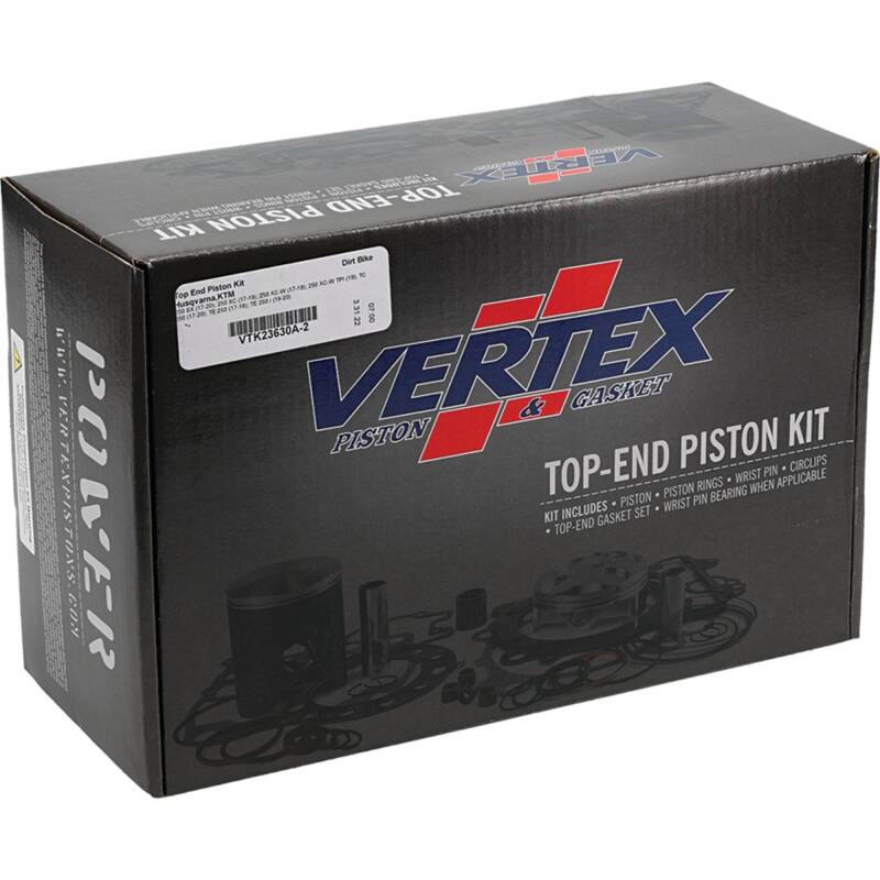 Vertex Pistons Vertex Piston 17-22 KTM 250 SX 250cc Top End Piston Kit