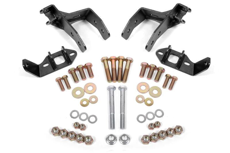 BMR Suspension BMR 78-87 G-Body Coilover Conversion Kit Rear Non-adj Shock Mount w/o CAB - Black Hammertone