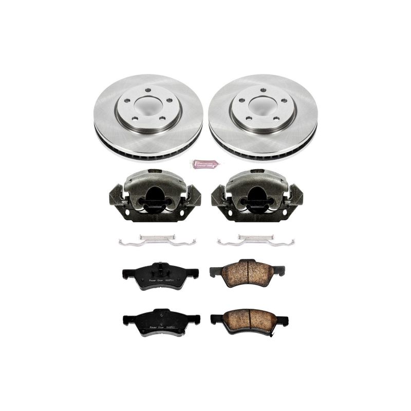 PowerStop Power Stop 01-07 Chrysler Town and Country Front Autospecialty Brake Kit w/Calipers