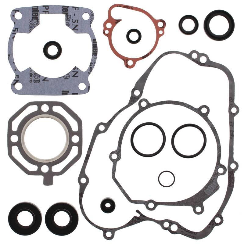Vertex Pistons Vertex Gaskets 1990 Kawasaki KX80 Complete Gasket Kit w/ Oil Seals