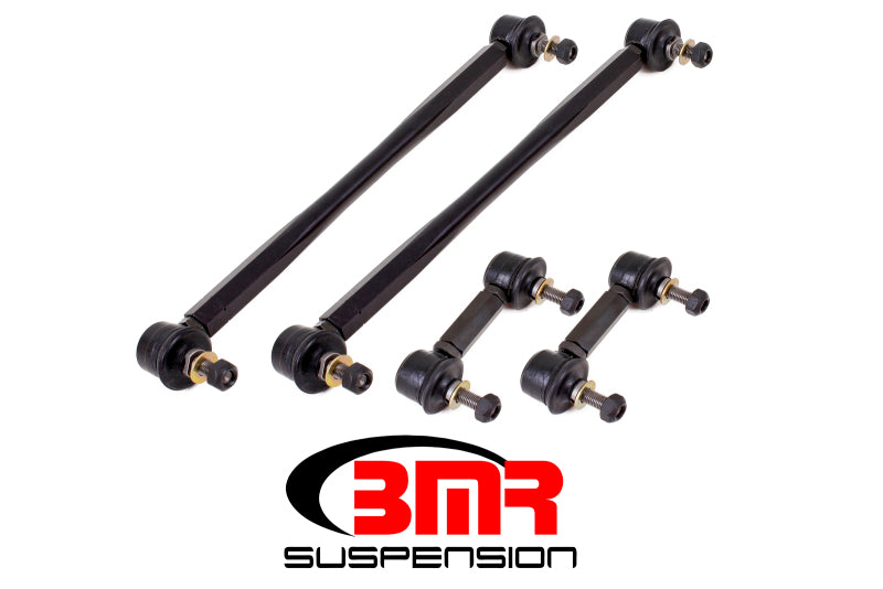 BMR Suspension BMR 10-11 5th Gen Camaro Front and Rear Sway Bar End Link Kit - Black