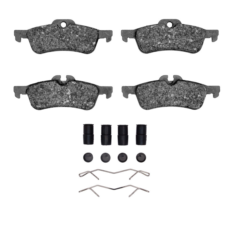 R1 Concepts R1 02-08 Mini Cooper (Excl Clubman) Rear Semi Met Pads & Hardware Kit