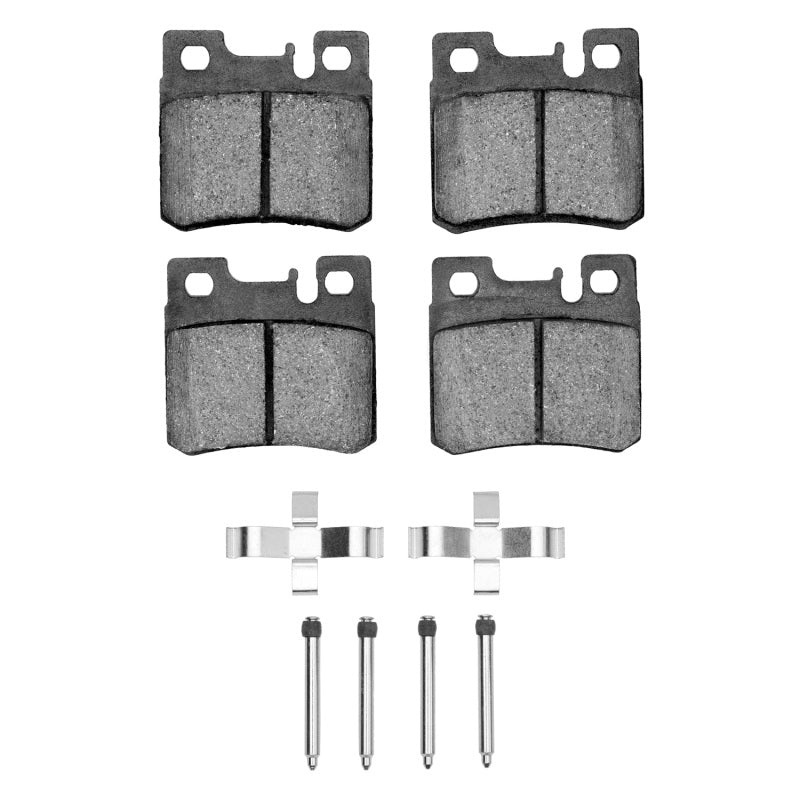 R1 Concepts R1 1987-2000 Mercedes-Benz 300SL Rear R1 Semi Met Pads & Hardware Kit
