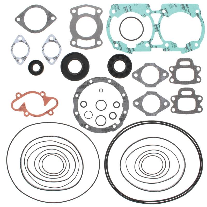 Vertex Pistons Vertex Gaskets 92-96 Sea-Doo 580 White Eng GTS Complete Gasket Kit w/ Oil Seals
