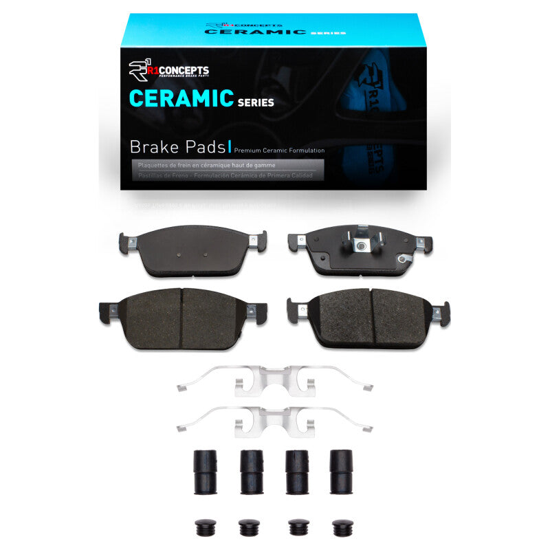R1 Concepts R1 2013-2023 Ford Escape Front R1 Ceramic Pads & Hardware Kit