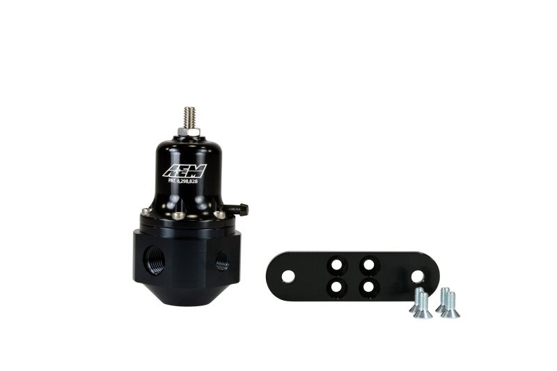 AEM High Capacity Universal Black Adjustable Fuel Pressure Regulator