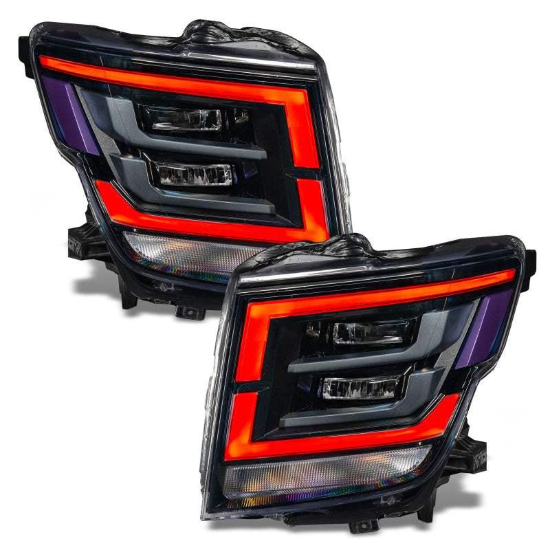 ORACLE Lighting Oracle 21-22 Nissan Titan RGB+W Headlight DRL Upgrade - ColorSHIFT w/ BC1 Controller