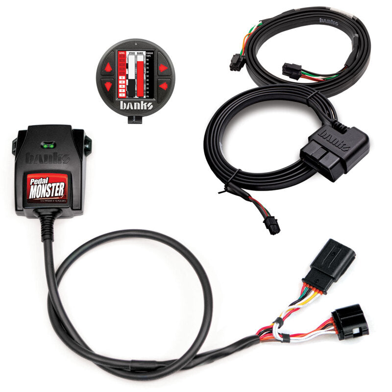Banks Power Pedal Monster Kit Sumitomo TS 025 Sealed Series (Black) 6-Way With iDash Data Pro