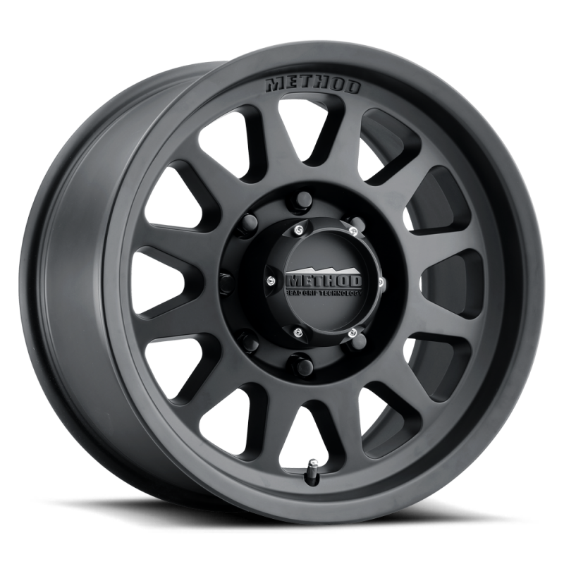 Method Wheels Method MR704 HD 17x9 18mm Offset 8x180 130.81mm CB Matte Black Wheel