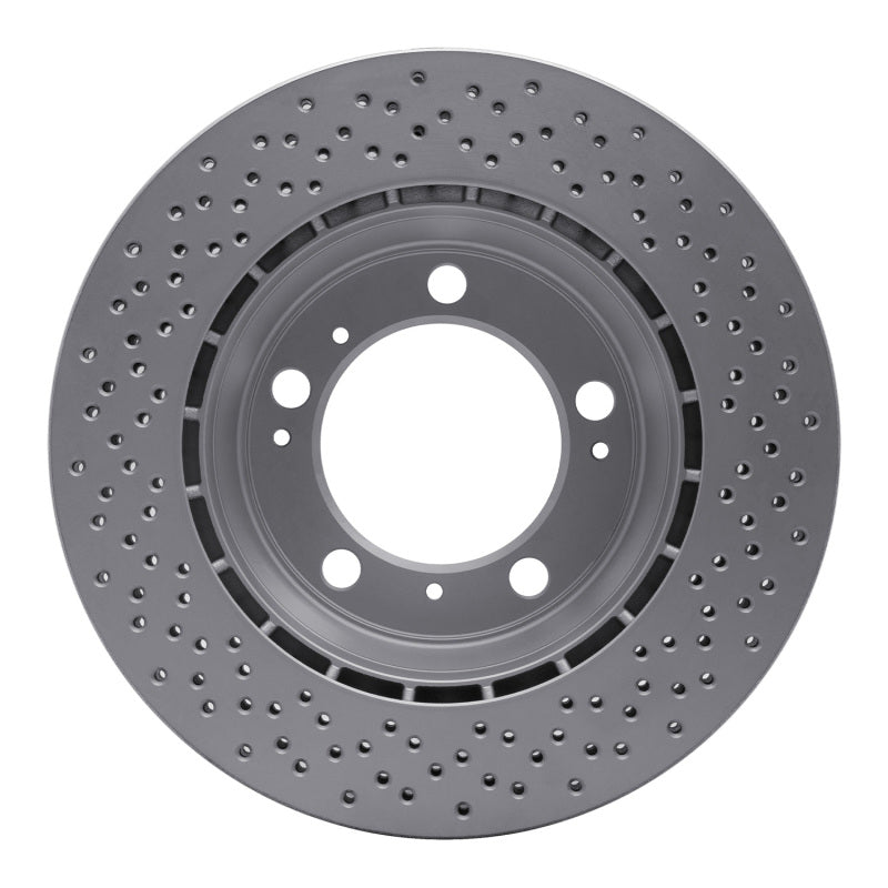 DFC 00-08 Porsche Cayman Rear Drilled GeoSPEC Coated Rotor