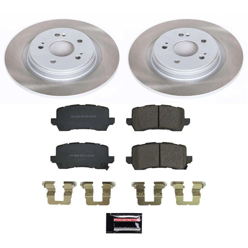 PowerStop Power Stop 21-22 Honda Odyssey Rear Semi-Coated Rotor Kit