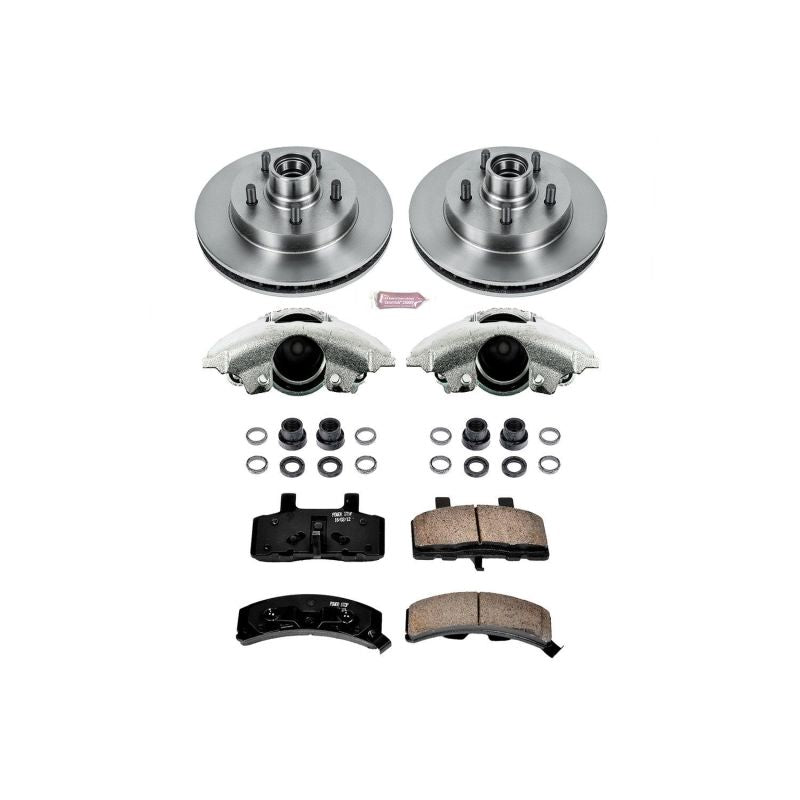 PowerStop Power Stop 92-99 GMC Yukon Front Autospecialty Kit w/Cals