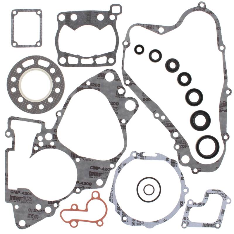 Vertex Pistons Vertex Gaskets 1990 Suzuki RM80 Complete Gasket Kit w/ Oil Seals