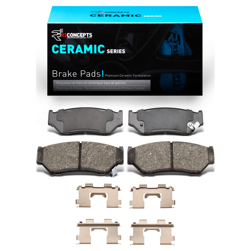 R1 Concepts R1 1991-2004 Chevrolet Tracker Front R1 Ceramic Pads & Hardware Kit