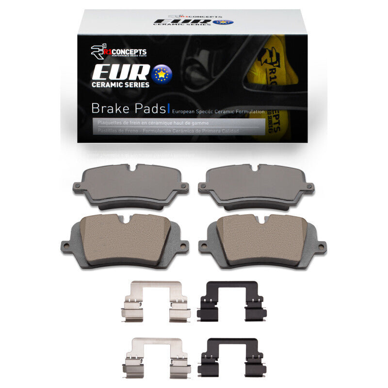 R1 Concepts R1 2013-2025 Land Rover Range Rover Sport Rear R1 Euro Ceramic Pads & Hardware Kit
