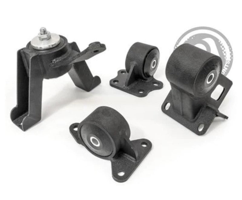 Innovative Mounts Innovative 00-05 Toyota MR2 Spyder 1ZZ Black Steel Mounts 75A Bushings