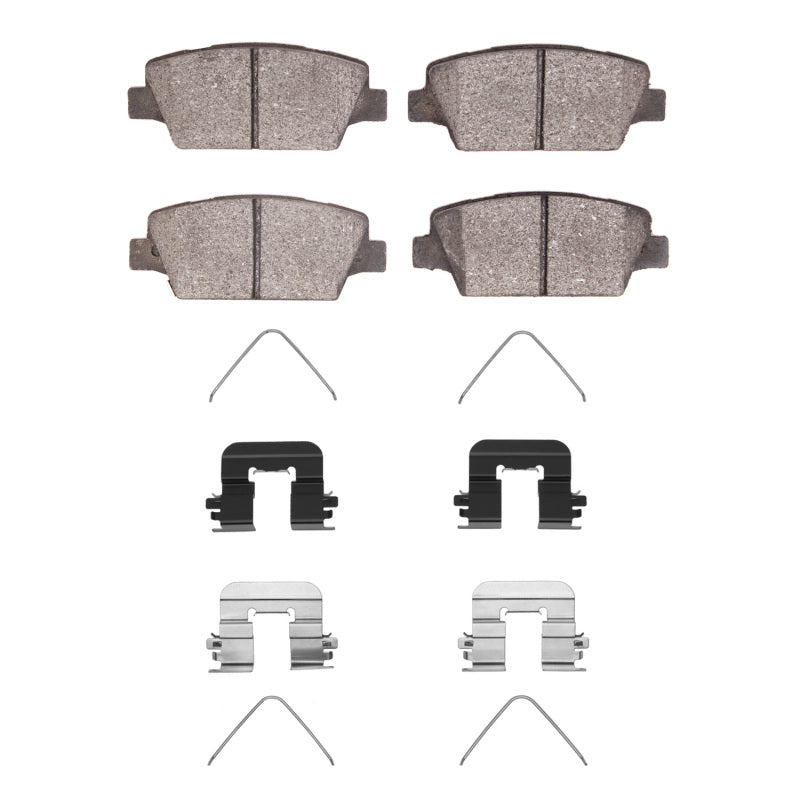 DFC 17-19 Kia Cadenza Rear 4000 HybriDynamic Brake Pads and Hardware Kit