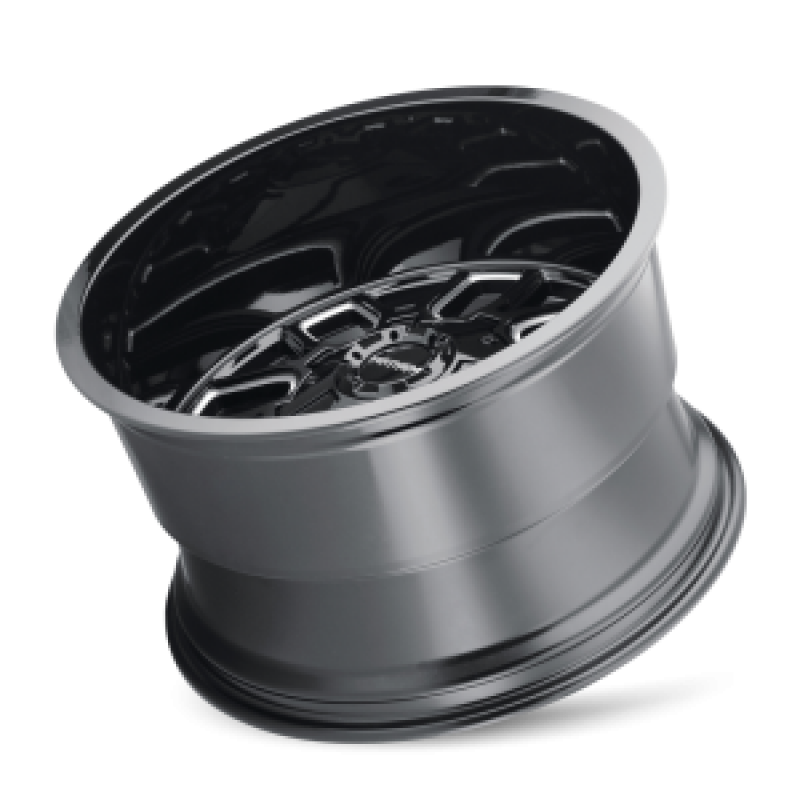 Mayhem 8107 Cogent 20x10 / 6x135 BP / -19mm Offset / 106mm Hub Black w/ Milled Spokes Wheel