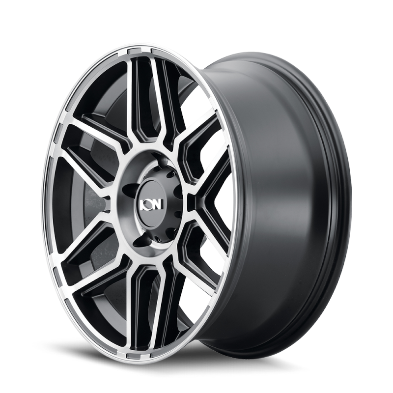 ION Wheels ION Type 146 20x9 / 8x165.1 BP / 18mm Offset / 125.2mm Hub Matte Black W/Machined Dart Tint Wheel