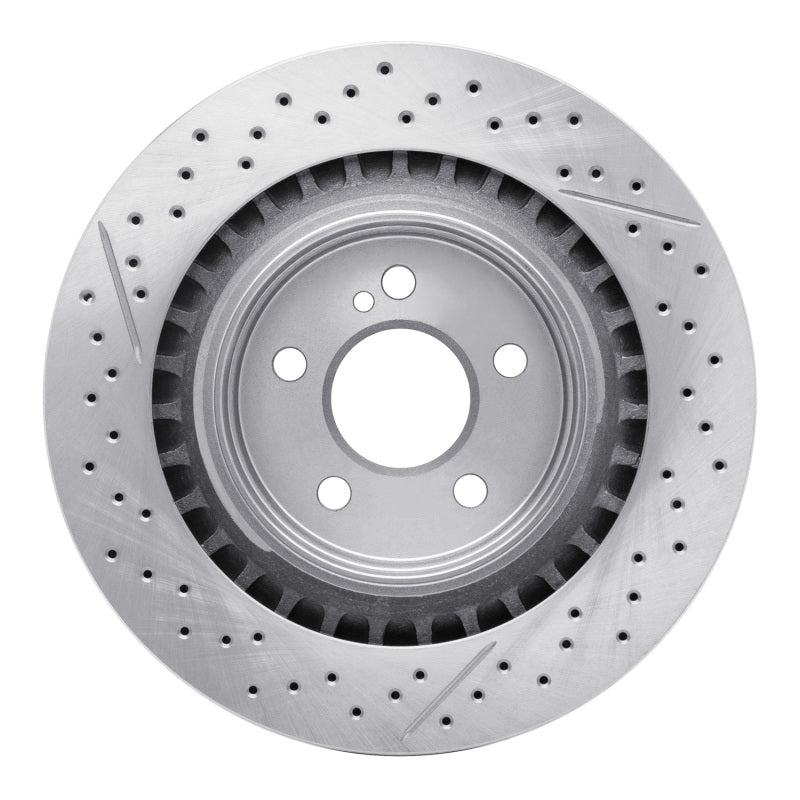 DFC 08-15 Mercedes-Benz C63 AMG Rear Drilled and Slotted Brake Rotor