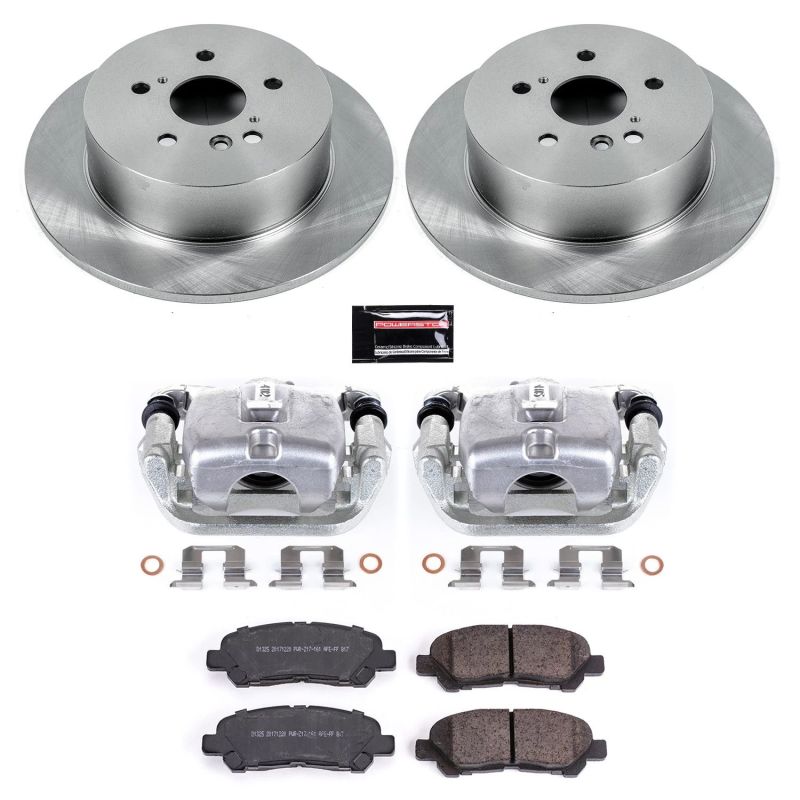 PowerStop Power Stop 08-13 Toyota High Lander Rear Autospecialty Brake Kit w/Calipers