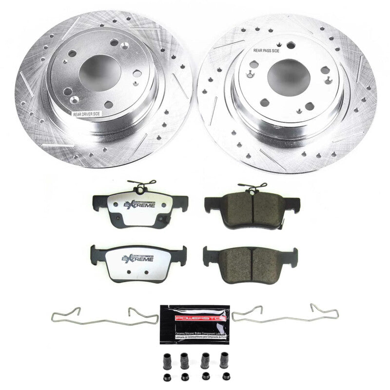 PowerStop Power Stop 18-22 Honda Accord Rear Z26 Street Brake Kit