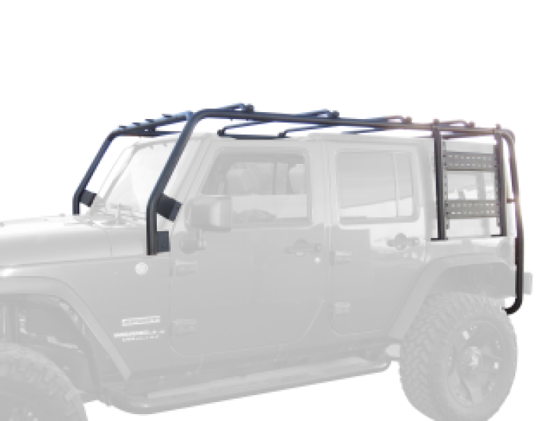 Body Armor 4x4 07-18 Jeep Wrangler JK 2/4dr Roof Rack Front/Rear Frame Kit