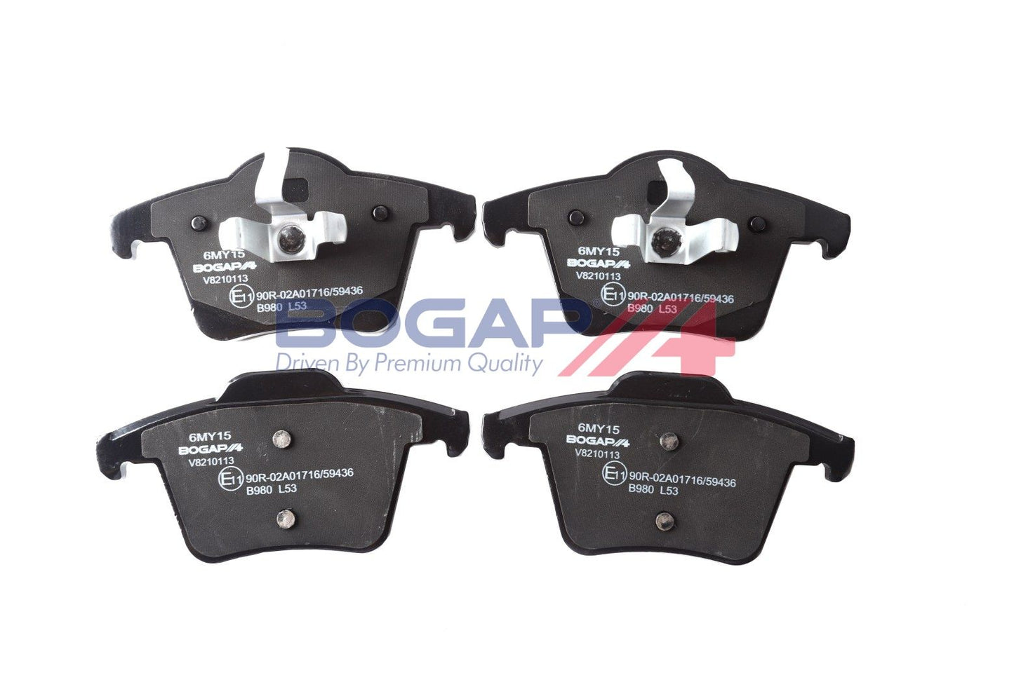 BOGAP V8210113 Brake Pad Set, Disc Brake