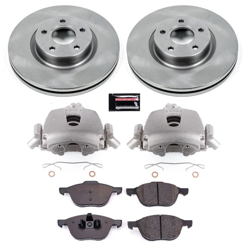 PowerStop Power Stop 06-13 Volvo C70 Front Autospecialty Brake Kit w/Calipers