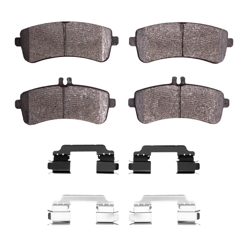 DFC 13-19 Mercedes-Benz SL65 AMG Rear 5000 Advanced Low Metallic Brake Pads and Hardware Kit