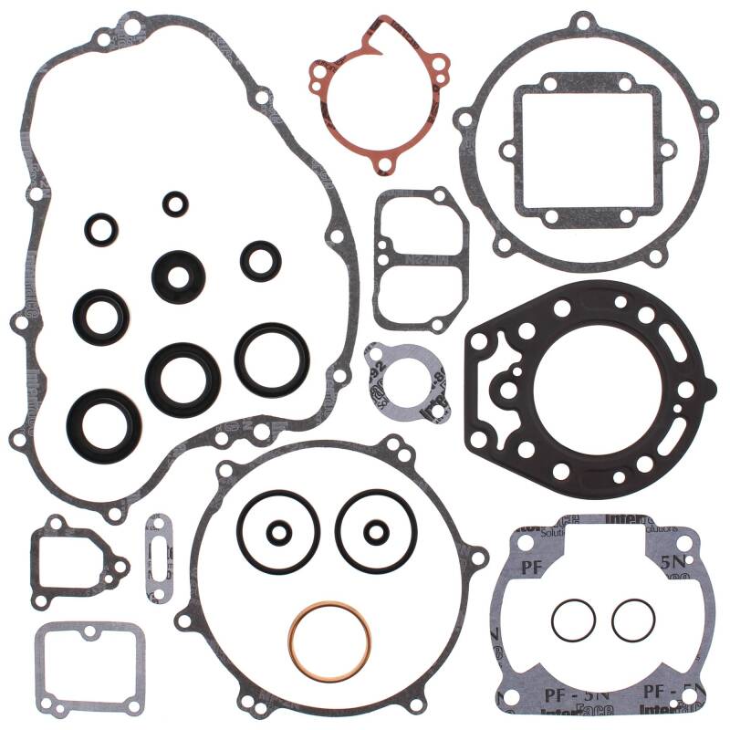 Vertex Pistons Vertex Gaskets 95-06 Kawasaki KDX200 Complete Gasket Kit w/ Oil Seals