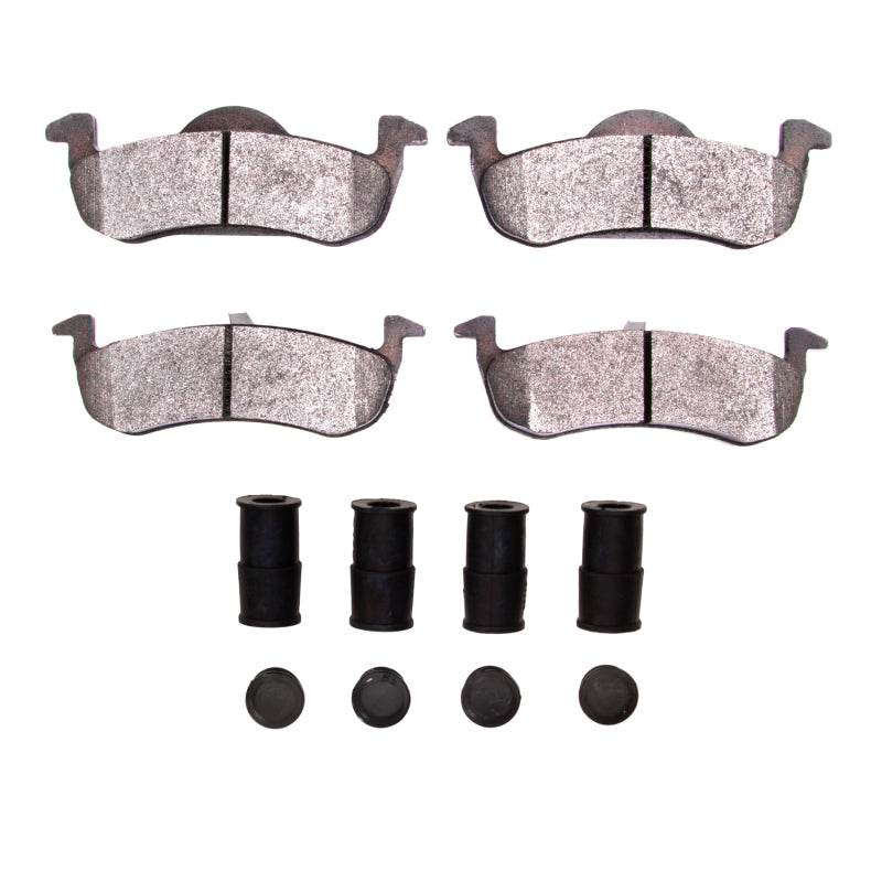 R1 Concepts R1 07-17 Ford Expedition Rear Semi Met Pads & Hardware Kit