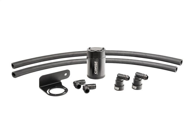 CORSA Performance Corsa 2011-2025 Ford F-150 3.5L Turbo (Auto) Corsa Aluminum Oil Catch Can w/Mounting Bracket