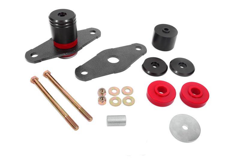 BMR Suspension BMR 11-18 Dodge Challenger Motor Mount Polyurethane Bushing Upgrade Kit - Black Anodized