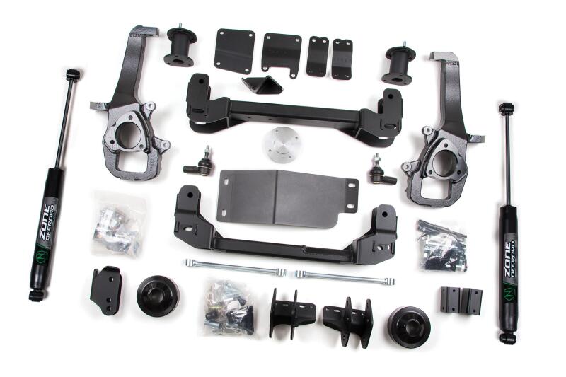 Zone Offroad 09-10 Dodge 1500 4in Suspension System