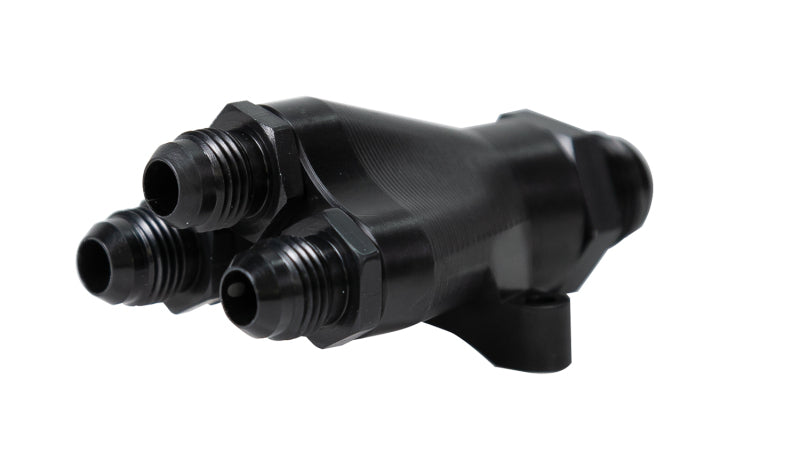 Peterson Fluid Systems Manifold 4-Way 8 AN x 6 AN x 6 AN x 6 AN